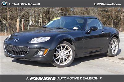 Mazda : MX-5 Miata Grand Touring Grand Touring Low Miles 2 dr Convertible Gasoline 2.0L 4 Cyl Brilliant Black