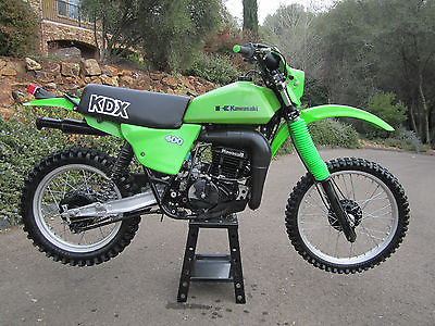 Kawasaki : KDX 79 kawasaki kdx 400 enduro duel sport dirt bike motorcycle ahrma beauty low mile