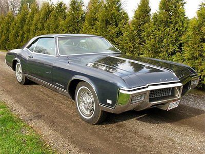 Buick : Riviera Gorgeous Personal Luxury In MIDNIGHT TEAL METALLIC Classic 1968 Buick Riviera Gorgeous Personal Luxury In MIDNIGHT TEAL METALLIC