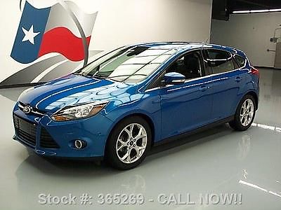 Ford : Focus REARVIEW CAM 2012 ford focus titanium hatchback sunroof leather 9 k 365269 texas direct auto