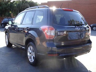 Subaru : Forester Premium 2015 subaru forester premium wrecked damaged fixable repairable salvage save