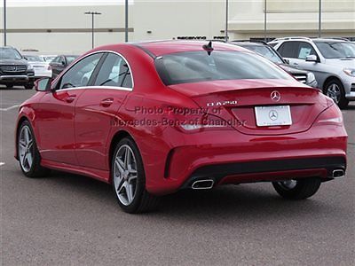Mercedes-Benz : CL-Class 4dr Coupe CLA250 4 dr coupe cla 250 cla class new automatic gasoline 2.0 l 4 cyl jupiter red