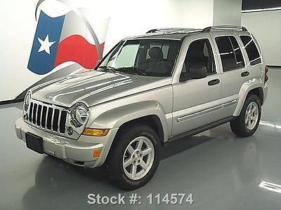 Jeep : Liberty LEATHER 2006 jeep liberty limited leather tow alloy wheels 91 k 114574 texas direct auto