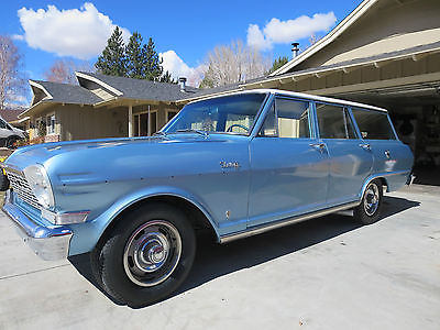 Chevrolet : Nova 400 series 1964 chevrolet nova wagon chevy ii california car 4 door small block