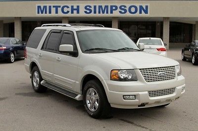 Ford : Expedition Limited Sport Utility 4-Door 2006 ford expedition limited loaded leather dvd sunroof perfect carfax