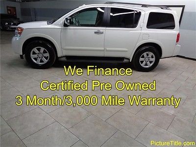 Nissan : Armada SL 11 armada leather bose 3 rd row backup camera warranty we finance texas