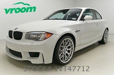 BMW : 1-Series Certified 2011 bmw 1 series m 19 k low mile cruise climate control aux usb cln carfax vroom