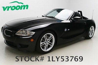 BMW : M Roadster & Coupe M Certified 2008 bmw z 4 m low 67 k mile black convertible nav cruise am fm clean carfax vroom