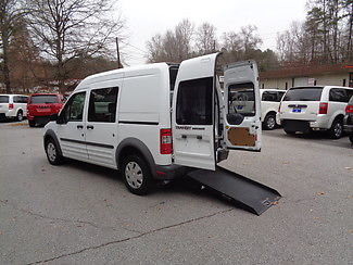 Ford : Transit Connect handicap wheelchair accessible van 2013 white handicap wheelchair accessible van rear entry