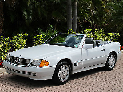 Mercedes-Benz : SL-Class 500SL ~ Low Miles ~ 1992 Mercedes Benz 500 SL 500SL SL500 Convertible ~ Beautiful ~