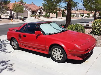 Toyota : MR2 Supercharged with T-Bar 1988 classic supercharged toyota mr 2