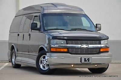 Chevrolet : Express Base Standard Passenger Van 3-Door 04 express hitop conversion van lth htd seats tv dvd sofa bed warranty