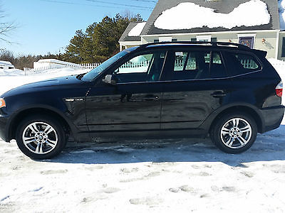 BMW : X3 Sport Package 2007 bmw x 3 loaded navigation black black sporty awd excellent condition