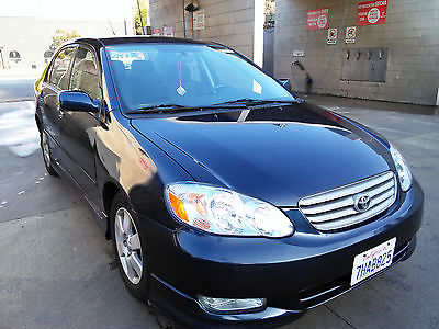 Toyota : Corolla S Sedan 2004 toyota corolla s sedan 4 door 1.8 l color blue 4 for sale by owner