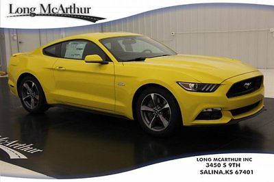 Ford : Mustang 5.0 V8 GT 6-Speed Manual Rear Camera Premium New Rear Camera Sync Track Apps 18in Wheels Intelligent Access
