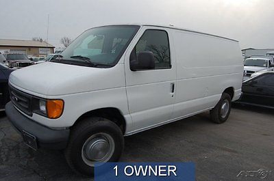 Ford : E-Series Van Commercial 2005 commercial used 4.6 l v 8 cargo service utility work 3 4 ton repainted