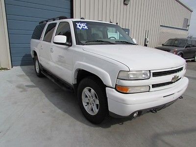 Chevrolet : Suburban Z71 1500 SUV 2005 chevy suburban navigation leather dvd 3 rd row 5.3 l v 8 rwd 05 knoxville tn
