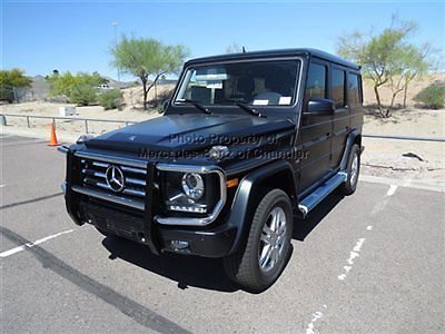 Mercedes-Benz : G-Class 4MATIC 4dr G550 4 matic 4 dr g 550 g class new suv other gasoline 5.5 l 8 cyl designo magno night bl