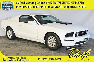Ford : Mustang Deluxe 05 ford mustang deluxe 174 k am fm stereo cd player power seats rear spoiler