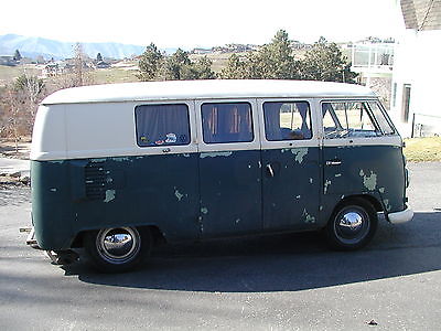Volkswagen : Bus/Vanagon 11 window camper 1966 vw bus camper 11 window