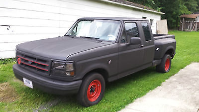 Ford : F-150 flareside 1995 ford f 150 xlt extended cab pickup 2 door 5.0 l