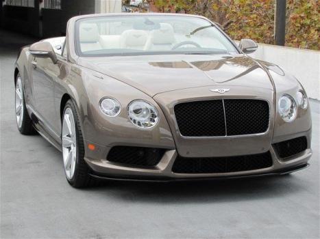 Bentley : Continental GT GTC V8S GTC V8S Convertible in Dark Cashmere with linen