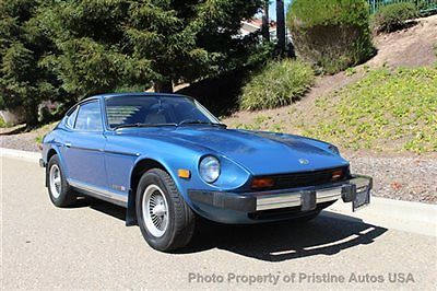 Datsun : Z-Series 280Z Coupe 5-speed 1978 datsun 280 z 5 speed 2 owners california car no rust or accidents original