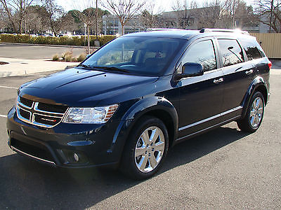 Dodge : Journey Limited AWD 2014 dodge journey limited awd only 8 k mi leather roof chrome wheels