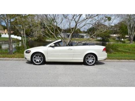 Volvo : C70 T5 2dr Conve 2006 volvo retractable hard top white pearlecent 2 owner florida car 57 k miles