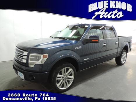 Ford : F-150 Limited financing 4x4 navigation moon roof leather tow package bed liner sync heated sts