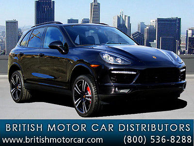 Porsche : Cayenne Turbo in Black with only 695 miles! 2014 porsche cayenne turbo in black low miles