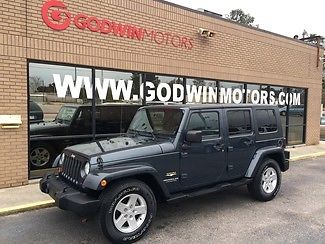 Jeep : Wrangler Unlimited Sahara Low Miles, Auto, Southern, 2 Owner, Hardtop, New Tires