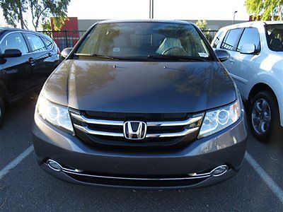 Honda : Odyssey 5dr Touring 5 dr touring new van automatic gasoline 3.5 l v 6 cyl modern steel metallic
