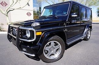 Mercedes-Benz : G-Class AMG G Wagon 55 SUV 4WD 07 supercharged g 55 4 wd navigation heated seats power sunroof 18 amg wheels wow