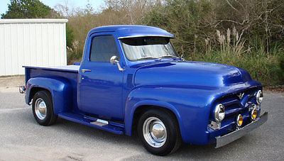 Ford : F-100 302 V8 360 HP 1955 ford f 100 restored trick summit racing 302 v 8 c 4 trans a c more