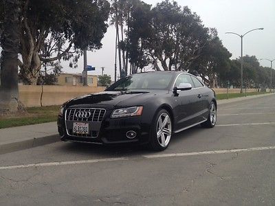 Audi : S5 PERFORMANCE PACKAGE 2010 audi s 5 v 8 awd 6 speed automatic phantom black only 57 k miles