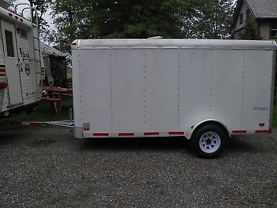 6 x 12 enclosed trailer..ramp door extended tongue