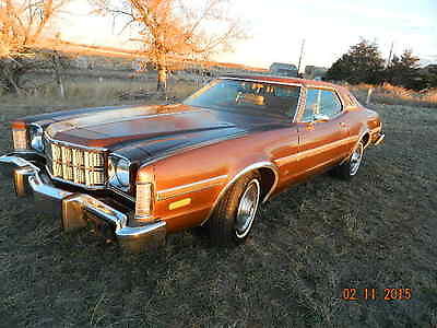 Ford : Torino  2 door 1975 ford elite torino dry western rust free car watch video