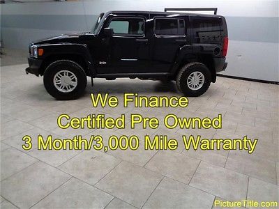 Hummer : H3 Luxury 4x4 07 hummer h 3 luxury 4 x 4 leather tow pkg certified pre owned warranty we finance