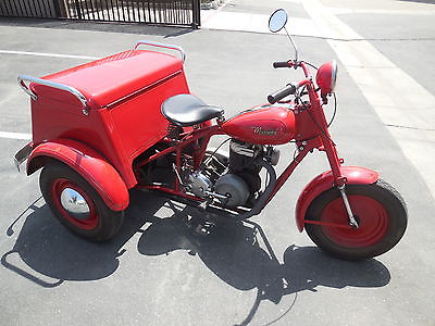 Other Makes : Mustang Deliverycycle 1959 mustang motorcycle deliverycyscle 3 wheel trike original runs great