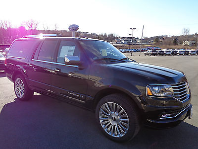 Lincoln : Navigator L 4x4 3.5L Ecoboost 22 Inch Wheels Dual DVD New 2015 Navigator L 4x4 Ecoboost Nav DVD 22