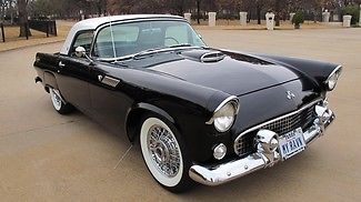 Ford : Thunderbird full power, Luxury, American Classic 1955 t bird two tops body off restoration v 8 a c american classic