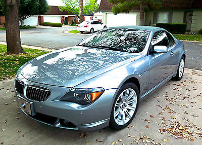 BMW : 6-Series 650i Convertible - 2 Door Coupe BMW : 6-Series 650i Convertible - 2006 - 53K miles - 6 Speed Manual Transmission