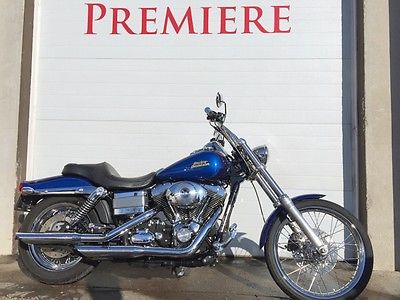 Harley-Davidson : Softail *Blues Brothers Custom Paint* Dyna Wide Glide  FXDWG Customized and Modified!