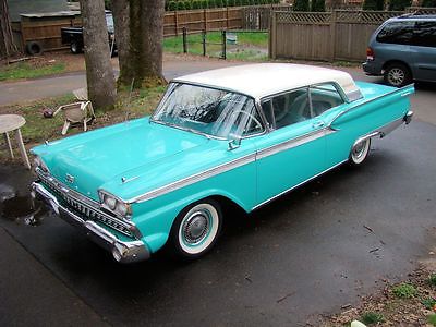 Ford : Fairlane 500 Galaxie Power Steering Power Brakes 332 V8 Automatic Transmission 65A Galaxie