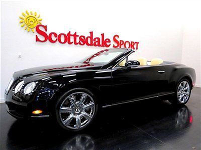 Bentley : Continental GT BELUGA w ONLY 12K MILES * BK UP CAMERA, CHRM WHLS 08 bentley gtc only 12 k mi beluga on magnolia leather chrm whls as new