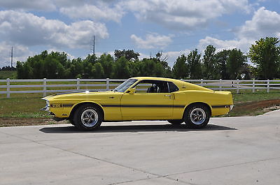 Shelby : GT500 . 1970 shelby gt 500 428 scj 4 speed rotisserie restored grabber yellow