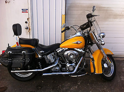 Harley-Davidson : Softail 2011 harley davidson flstc softail herritiage um 20734 c s
