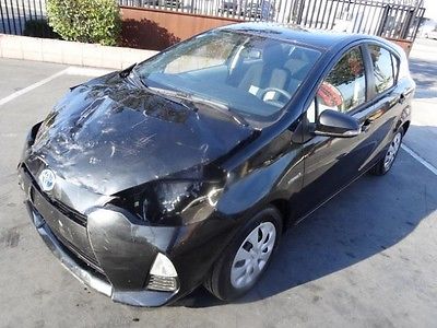 Toyota : Prius C 2014 toyota prius c repairable project save fixable damaged wrecked rebuilder