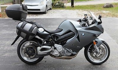 BMW : F-Series 2008 bmw f 800 st gray low suspension sport touring top and side cases abs loaded